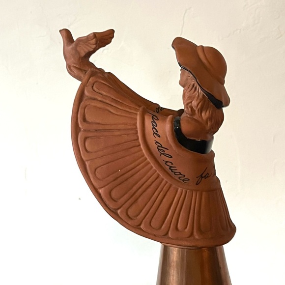 RARE TerraCopper 16" Figurine by Artist Kim Lawrence "A HEART AT PEACE" #114769 - Picture 7 of 16